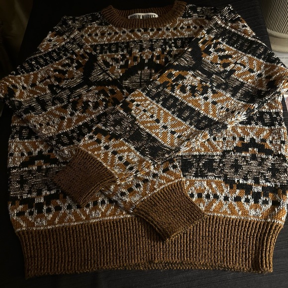 Vintage Publik Market Aztek sweater Size Small - Picture 2 of 4